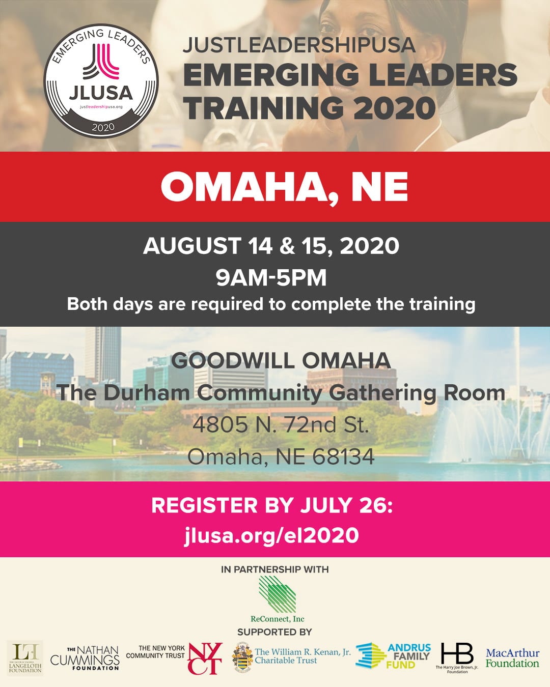 JustLeadershipUSA — Emerging Leaders Omaha
