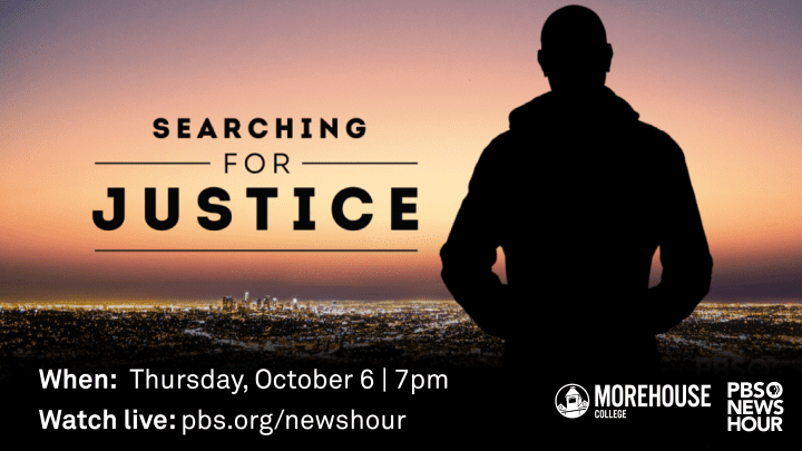 “Searching for Justice: A Conversation on Race and Reentry” PBS Newshour Livestream Event