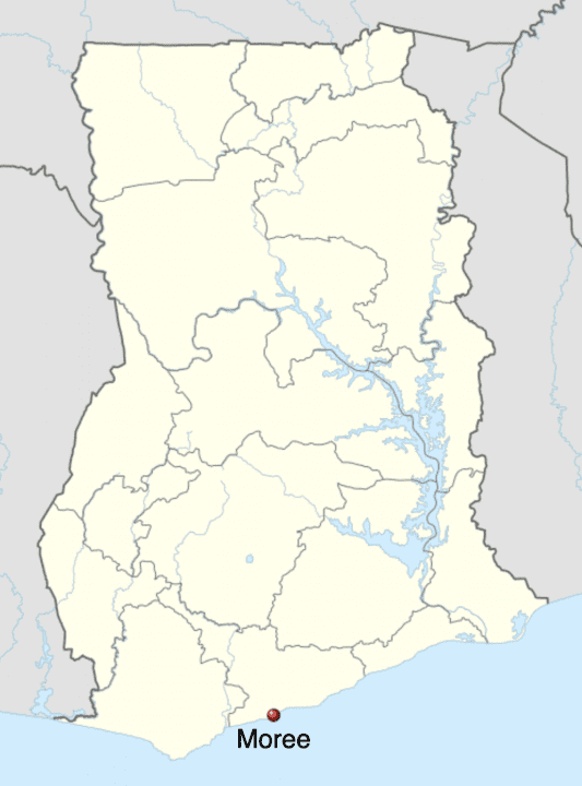 Moree, Ghana (image from Wikimedia Commons)