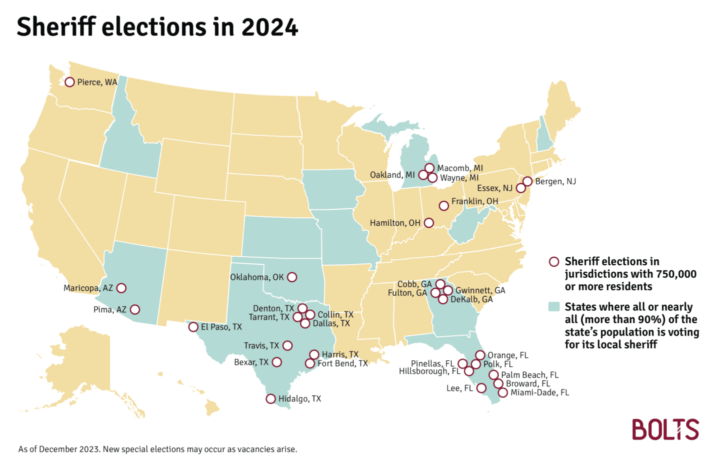 Prosecutor and sheriff elections in 2024 could be as important as President and Congress