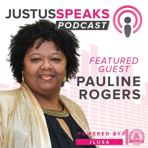 JustUsSpeaks-podcast-guest-PaulineRogers-S2-E8
